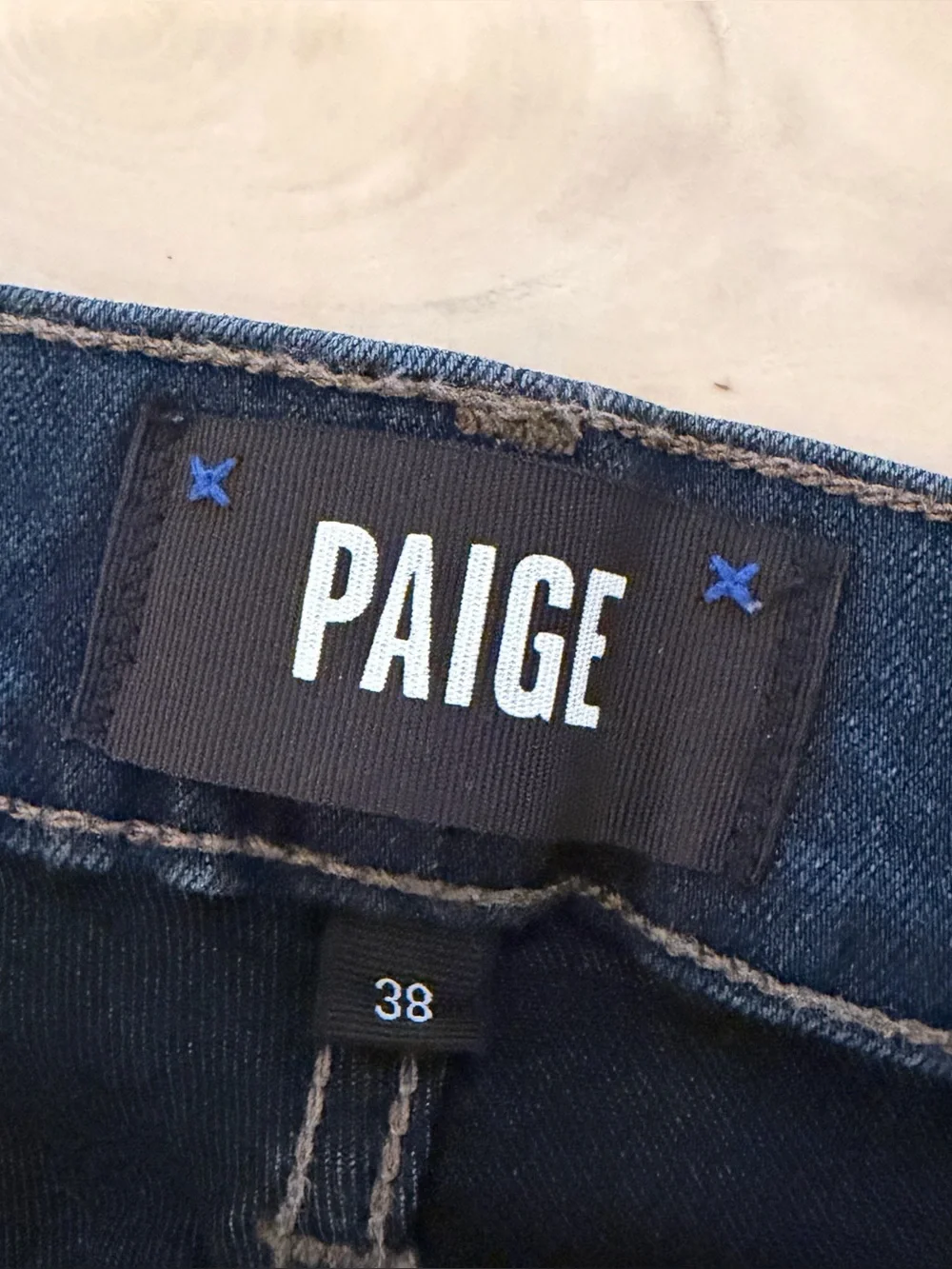 PAIGE Men's Dark Indigo Slim-Straight Jeans